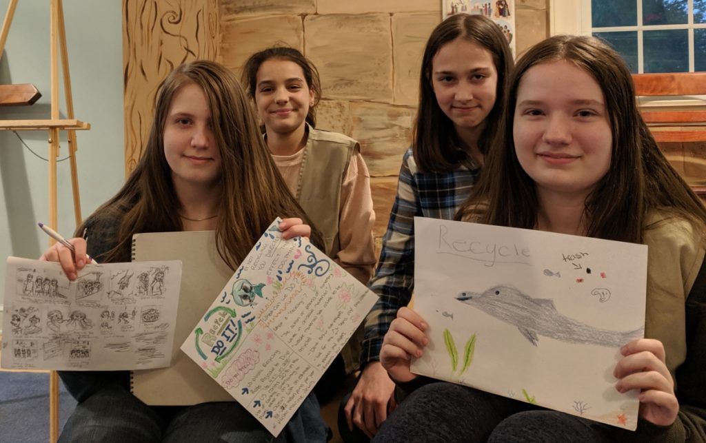 Girl Scouts promote recycling | Bee-Intelligencer at Bee-News